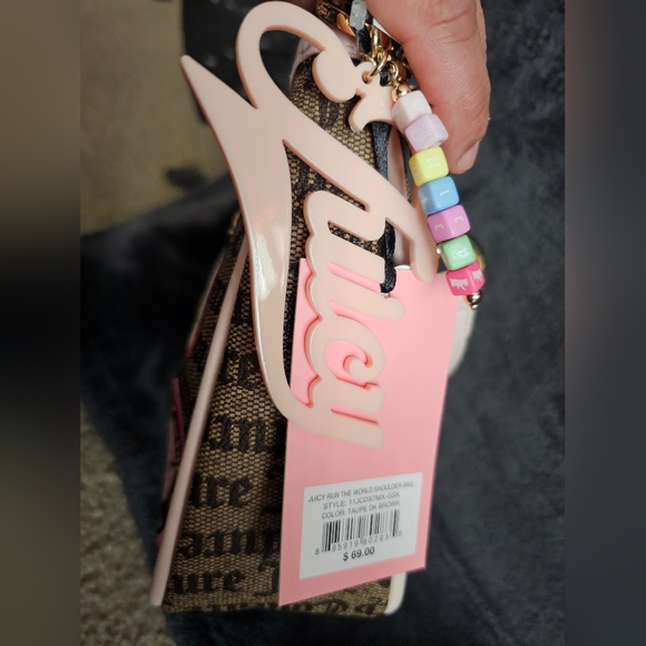 Juicy Couture Run The World Shoulder Bag - Picture 2 of 6